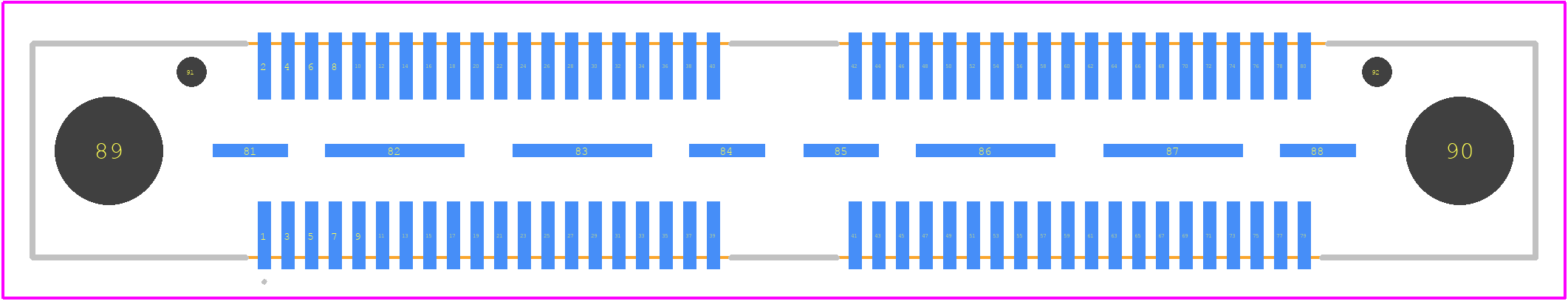 QSE-040-01-L-D-A-GP - SAMTEC PCB footprint - Other - Other - QSE-040-01-L-D-A-GP-2