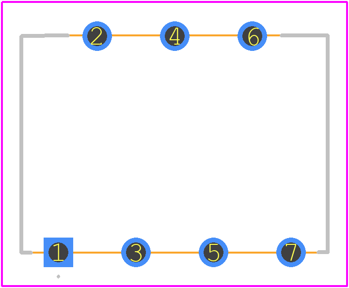70ADH-4-ML0 - Bourns PCB footprint - Other - Other - 70ADH-4-ML0-4