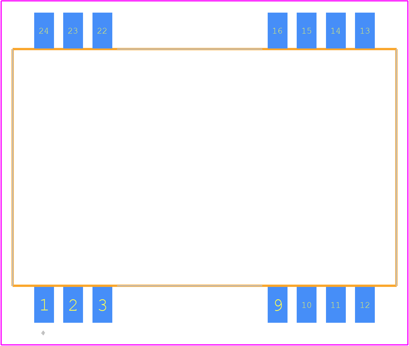 TES 5-2411WI - Traco Power PCB footprint - Other - Other - TES 5-1221-2