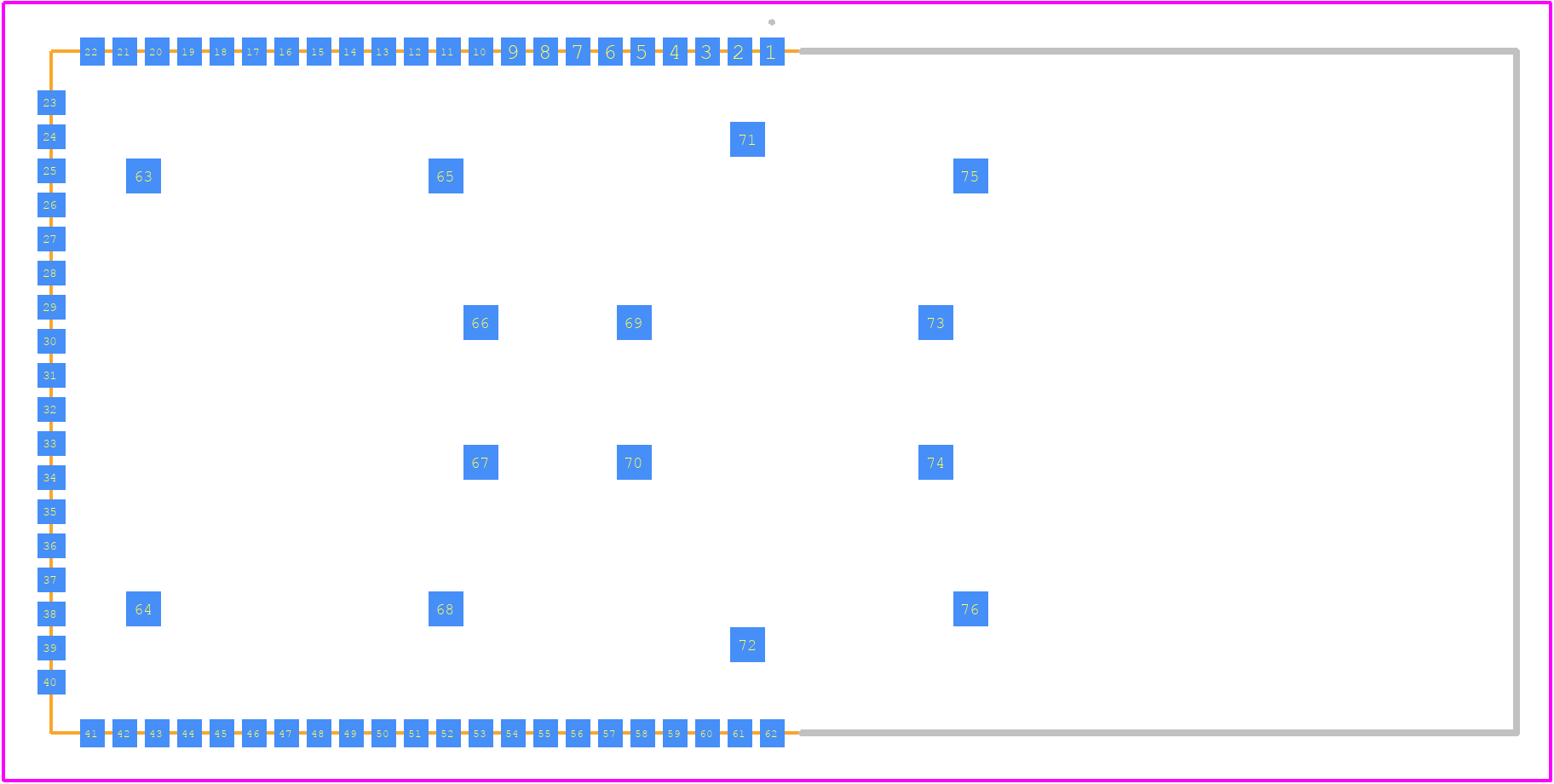SX-59HLS-SP - Silex Technology PCB footprint - Other - Other - SX-59HLS-SP-2