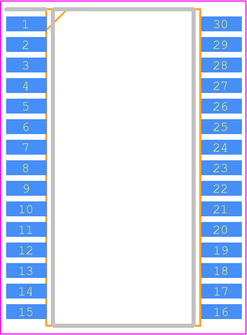 THAT4301S - THAT CORPORATION PCB footprint - Small Outline Packages - Small Outline Packages - 4301S