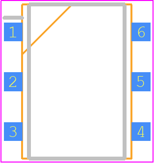 ADE-2ASK - Mini-Circuits PCB footprint - SO Transistor Flat Lead - SO Transistor Flat Lead - ADE-R35LH+