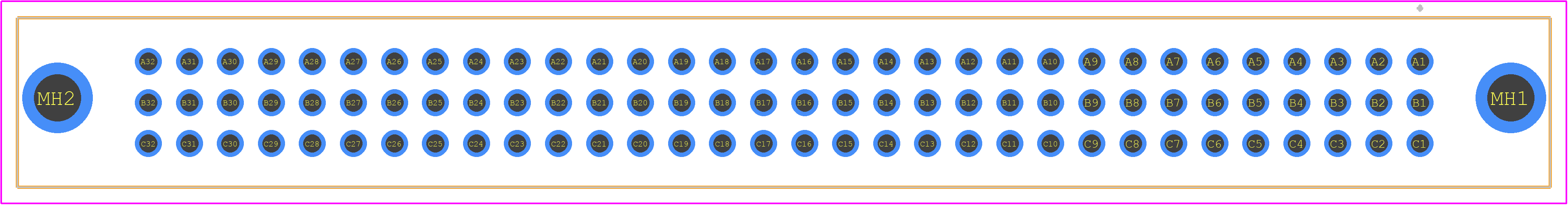 09032962824 - HARTING PCB footprint - Other - Other - 09032962824-2