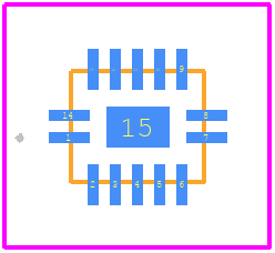 74HC4066BQ,115 - Nexperia PCB footprint - Other - Other - 74HC4066BQ,115