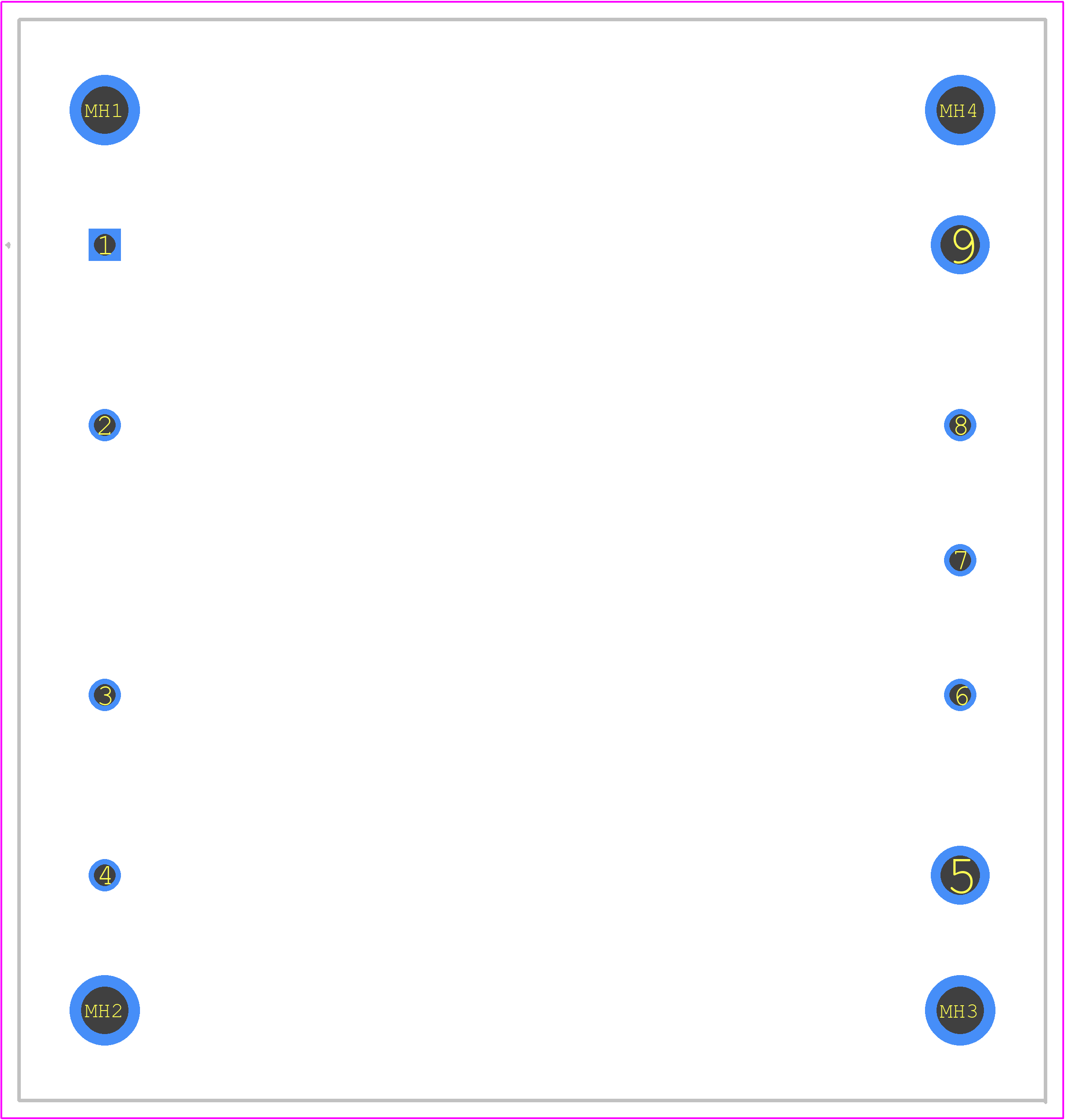 RP180H-2412SRW/N-HC - RECOM Power PCB footprint - Other - Other - RP180H-2412SRW/N-HC-2