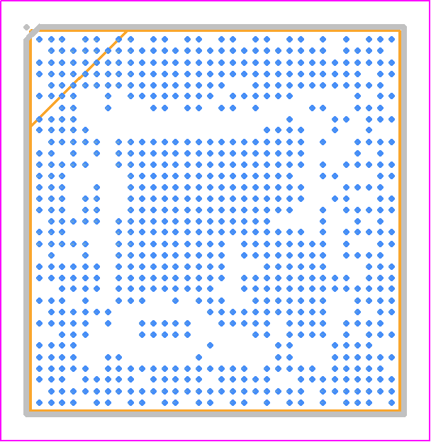 MT6757 - Mediatek PCB footprint - BGA - BGA - MT6757
