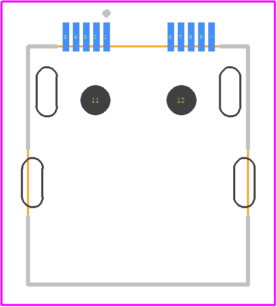 9452819001 - HARTING PCB footprint - Other - Other - 9452819001