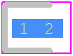 APHHS1005LCGCK - Kingbright PCB footprint - LEDs Chip - LEDs Chip - 1.0 x 0.5 mm SMD Chip LED Lamp