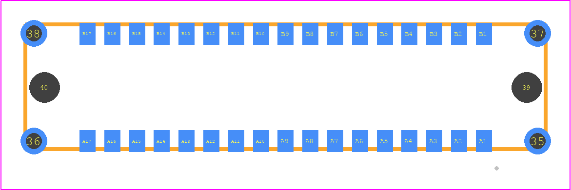15110342401000 - HARTING PCB footprint - Other - Other - 15110342401000