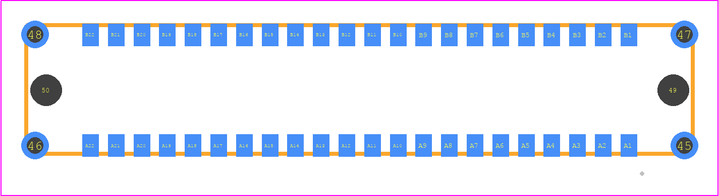 15130442401000 - HARTING PCB footprint - Other - Other - 15130442401000