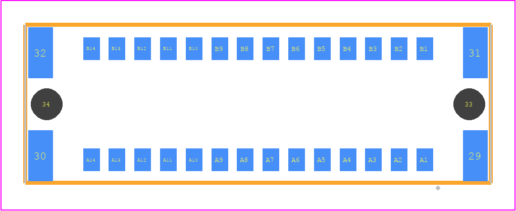15130282601000 - HARTING PCB footprint - Other - Other - 15130282601000