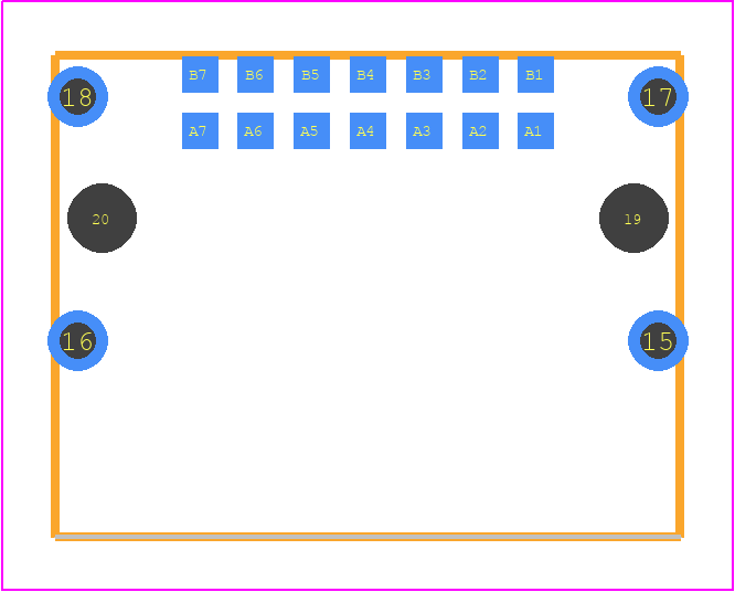 15150142401000 - HARTING PCB footprint - Other - Other - 15150142401000