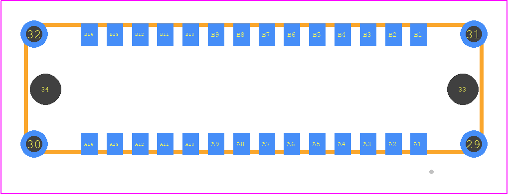 15220282401000 - HARTING PCB footprint - Other - Other - 15220282401000