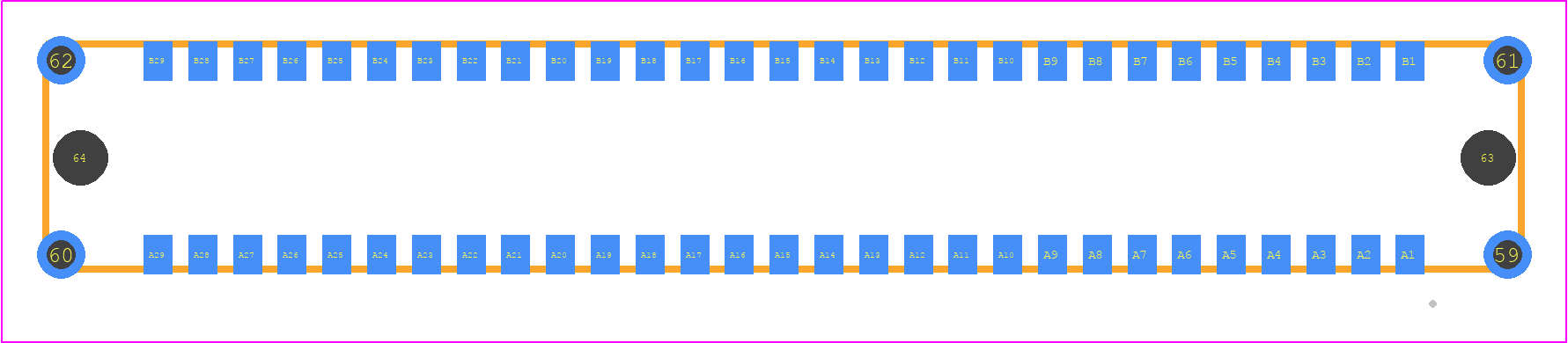 15220582401000 - HARTING PCB footprint - Other - Other - 15220582401000