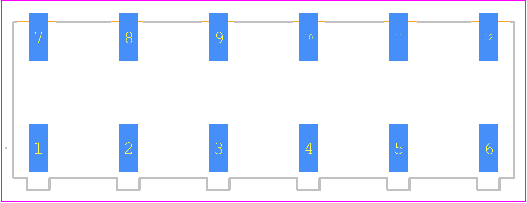 1473980000 - Weidmüller PCB footprint - Other - Other - 1473980000-2