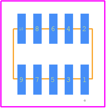 HPH2-A-10-UA-SMT - Adam Tech PCB footprint - Other - Other - HPH2-A-10-UA-SMT-2