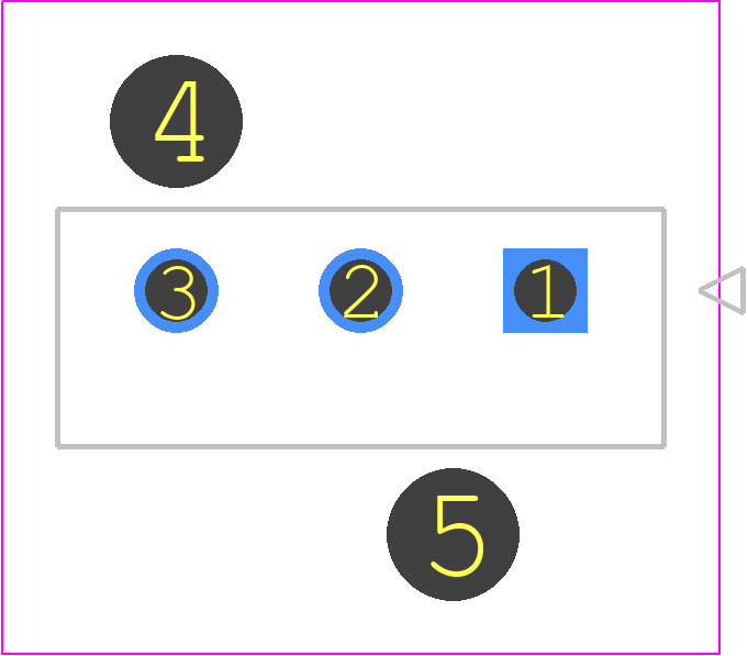 46014-0305 - Molex PCB footprint - Other - Other - 46014-03YY_1