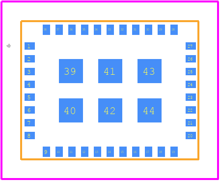AX-SIP-SFEU-1-01-TX30 - onsemi PCB footprint - Other - Other - AX-SIP-SFEU-1-01-TX30-5