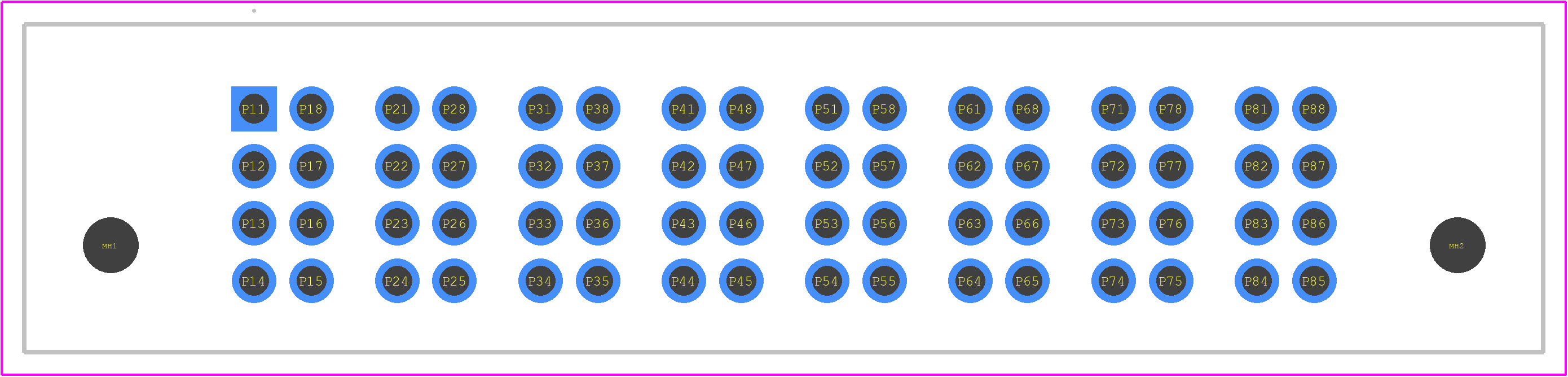 PET-08-02-L-VT-LC - SAMTEC PCB footprint - Other - Other - PET-08-02-L-VT-LC-1