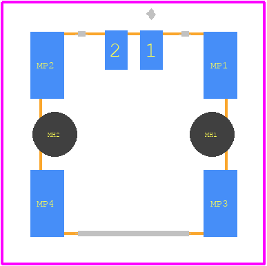 214011 - TE Connectivity PCB footprint - Other - Other - 214011-1