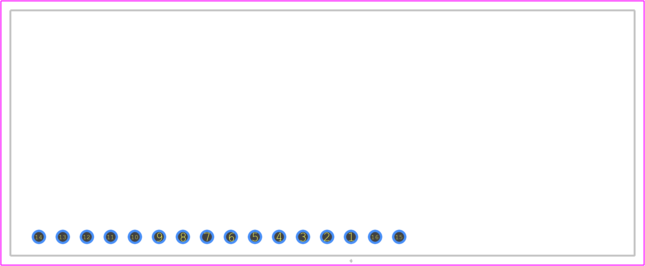 SD1602H - Sunlike Display PCB footprint - Other - Other - SD1602H-1