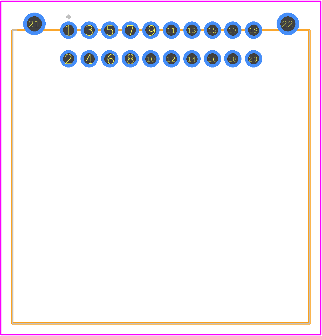 2208165-1 - TE Connectivity PCB footprint - Other - Other - 2208165-1