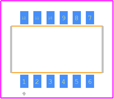 97C06RT - Grayhill PCB footprint - Other - Other - 97C06RT-1