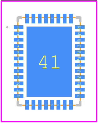 QPA4425TR13 - Qorvo PCB footprint - Other - Other - 40 pin 5x7 QFN Package_2025-1
