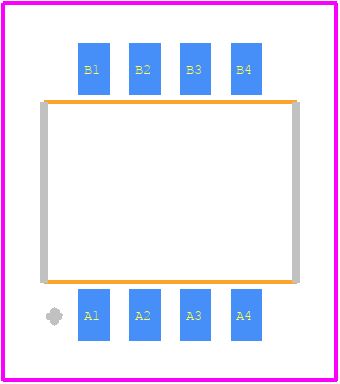 DHNF-04F-Q - Diptronics PCB footprint - Other - Other - DHNF-04F-Q-2