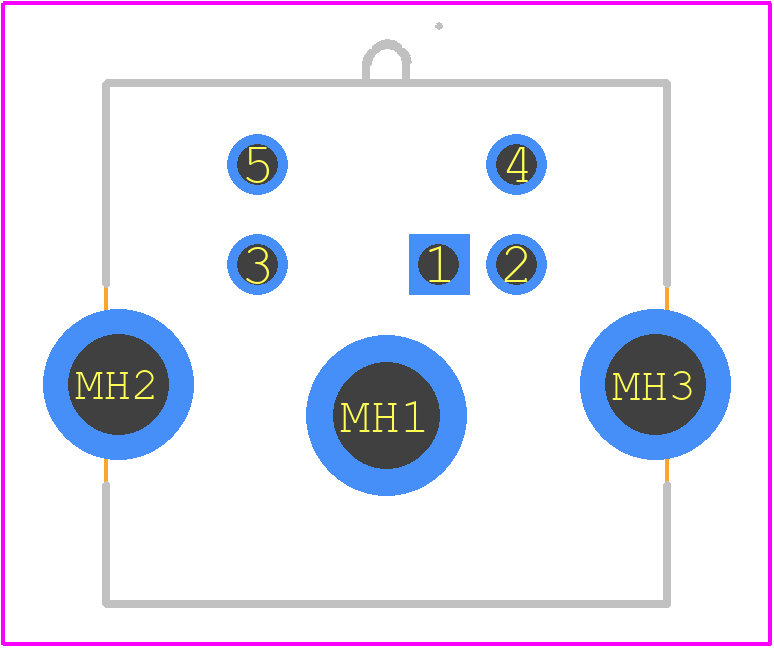 MD-50SM - Same Sky PCB footprint - Other - Other - MD-50SM-2