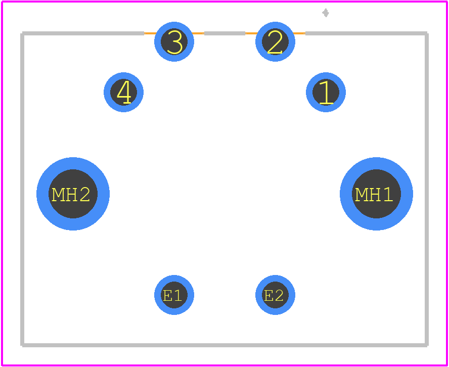 SDS-40J - Same Sky PCB footprint - Other - Other - SDS-40J-1