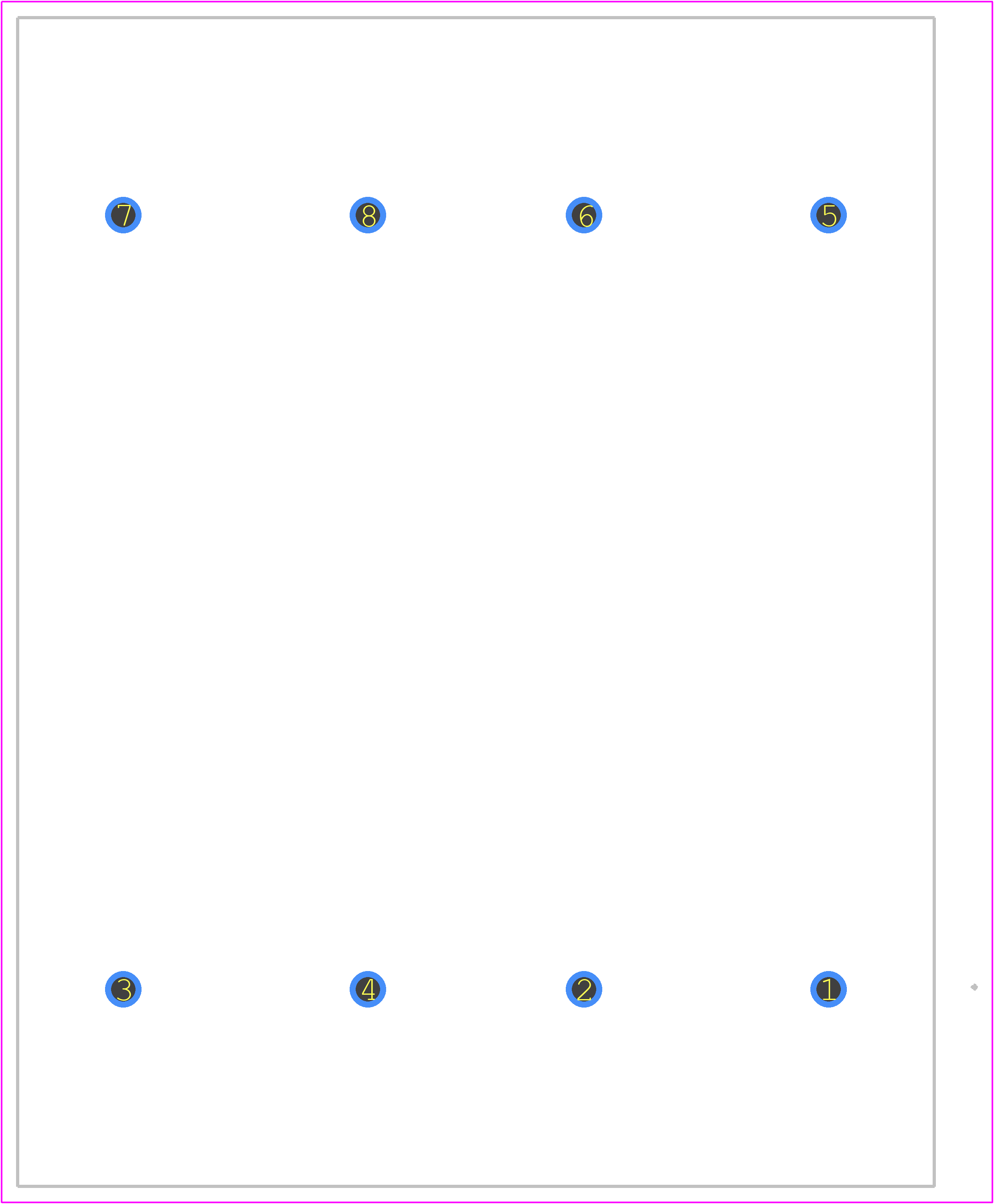FP24-1000 - Triad Magnetics PCB footprint - Other - Other - FP24-1000-1