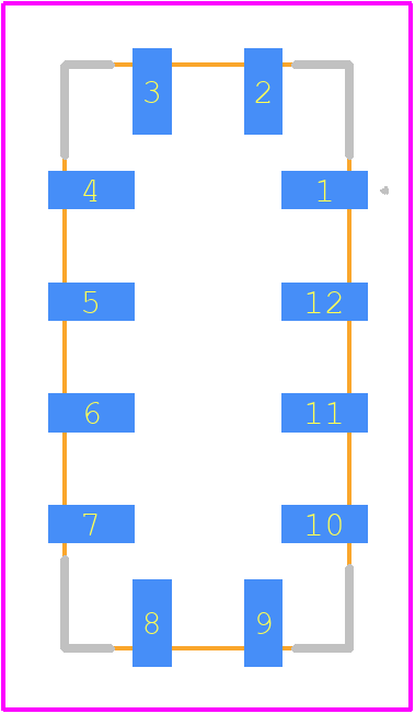 PX1002 - RFMi PCB footprint - Other - Other - PX1002-3