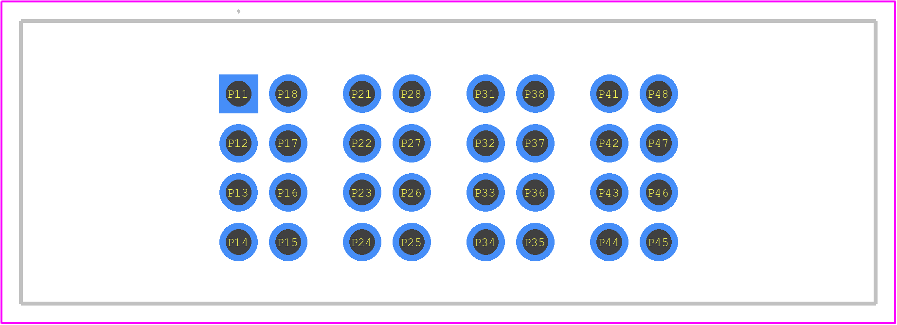 PET-04-01-L-VT - SAMTEC PCB footprint - Other - Other - PET-04-01-L-VT-2