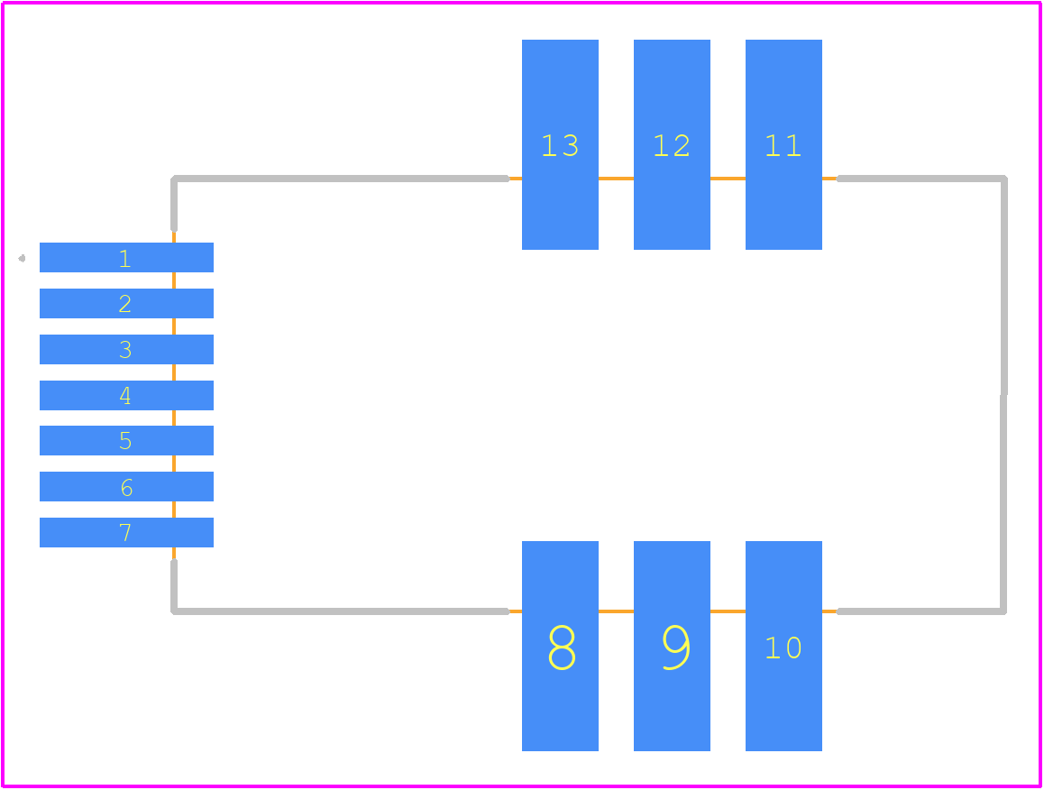 HO25-NSM-0000 - LEM PCB footprint - Other - Other - HO25-NSM-0000-2