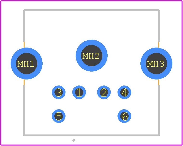 161-2306 - Kobiconn PCB footprint - Other - Other - 161-2306-2