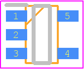 LT3001IS5#TRMPBF - Analog Devices PCB footprint - SOT23 (5-Pin) - SOT23 (5-Pin) - S5 Package 5-Lead Plastic TSOT-23