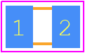 CL21B106KAYQNNE - SAMSUNG PCB footprint - Capacitor Chip Non-polarised - Capacitor Chip Non-polarised - CL21B106KAYQNNE-1