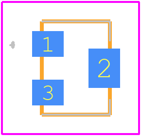 3224W-1-503G - Bourns PCB footprint - Other - Other - 3224W-1-503G-2