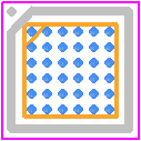 ICE5LP2K-SWG36ITR1K - Lattice Semiconductor PCB footprint - BGA - BGA - 36-Ball WLCS Package Option 1: iCE40 Ultra