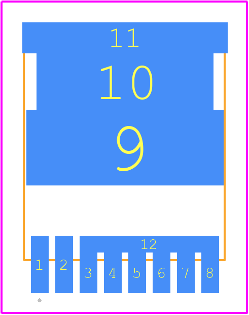 STO67N60DM6 - STMicroelectronics PCB footprint - Other - Other - TO-LL type A2 _2022