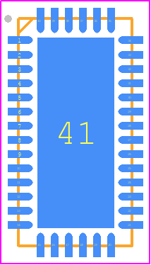AM3090 - ATLANTA PCB footprint - Quad Flat No-Lead - Quad Flat No-Lead - AM3090