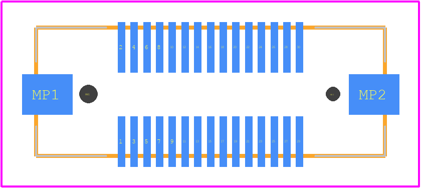 0529010374 - Molex PCB footprint - Other - Other - 0529010374-1