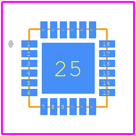 MPU-6050 - TDK PCB footprint - Other - Other - MPU-6050-4