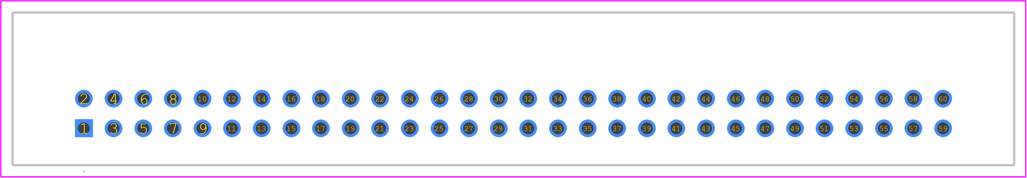 5-102567-4 - TE Connectivity PCB footprint - Other - Other - 5-102567-4-3