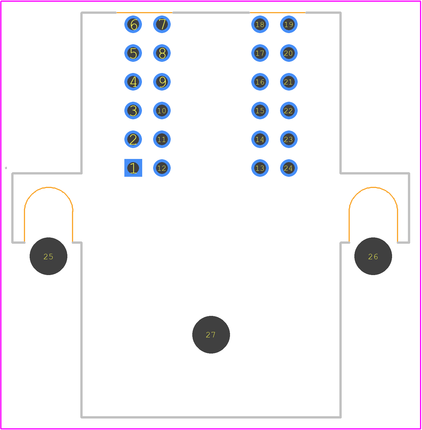 0468171002 - Molex PCB footprint - Other - Other - 0468171002-2
