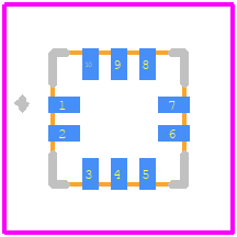 RPL-3.0-CT - RECOM Power PCB footprint - Other - Other - LGA-10 