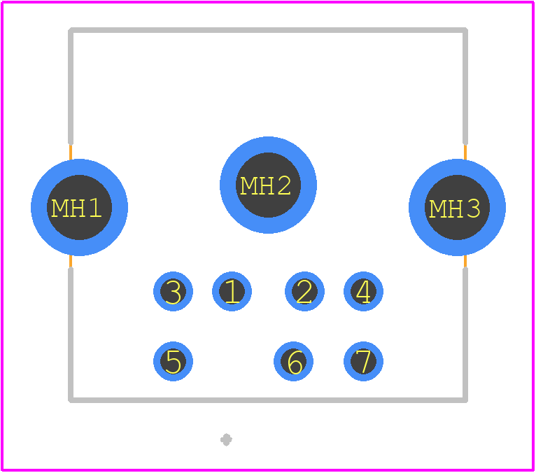 MD-70FC - Same Sky PCB footprint - Other - Other - MD-70FC-2