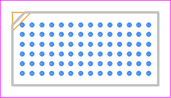 adaq7768-1 - Analog Devices PCB footprint - BGA - BGA - adaq7768-1