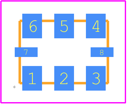 549BACB001937ABG - Silicon Labs PCB footprint - Other - Other - 549BACB001937ABG-3